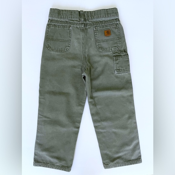 2010 Carhartt Jeans 4t Leather Patch - Picture 2 of 2